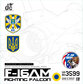 Ukraine Air Force - F-16AM Fighting Falcon (JC Wings 1:72)
