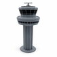 London Gatwick (LGW/EGKK) - Airport Tower (Premium Tower Designs 1:500)
