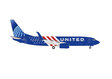 United Airlines - Boeing 737-800 (Herpa Wings 1:500)