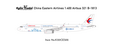 China Eastern Airlines - Airbus A321 (Kylin Model 1:400)