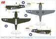 US Army Air Forces Curtiss P-40N Warhawk (Hobby Master 1:72)