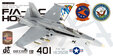 U.S. Navy - F/A-18C Hornet (JC Wings 1:72)