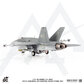 U.S. Navy F/A-18C Hornet (JC Wings 1:72)
