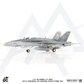 U.S. Navy F/A-18C Hornet (JC Wings 1:72)