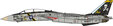 US Navy - F-14A Tomcat (JC Wings 1:72)