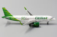 Garuda Citilink Airbus A320neo (JC Wings 1:400)