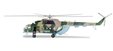 Russian Air Force - MIL Mi-8MT (Herpa Wings 1:72)