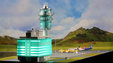 Hong Kong Airport Air Traffic Control Tower Set (Fantasy Wings 1:400)