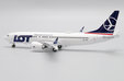 LOT Polish Airlines Boeing 737 MAX 8 (JC Wings 1:400)