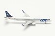 LOT Polish Airlines Embraer E195 (Herpa Wings 1:500)