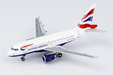 British Airways Airbus A318-100 (NG Models 1:400)