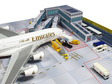  A380 Remote Gate (A4 Airport 1:400)