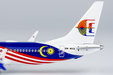 Malaysia Airlines Boeing 737 MAX 8 (NG Models 1:400)