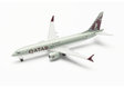 Qatar Airways Boeing 737 MAX 8 (Herpa Wings 1:500)