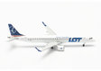 LOT Polish Airlines - Embraer E195 (Herpa Wings 1:500)