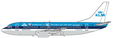 KLM - Boeing 737-300 (JC Wings 1:400)