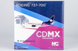 AeroMexico Boeing 737-700/w (NG Models 1:400)