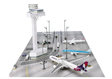  Airport tower cardboard construction kit (Herpa Wings 1:200)