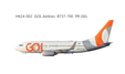GOL Airlines - Boeing 737-700 (Panda Models 1:400)
