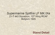 RCAF Spitfire IXE (Oxford Aviation 1:72)