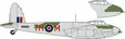 RAF DeHavilland Mosquito FB MKVI (Oxford Aviation 1:72)