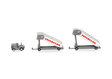 Interflug Historic Stairs (2 st.) + tractor (1 st.) (Herpa Wings 1:200)