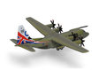 RAF 47 Sqd. Lockheed Martin C-130J / C.5 Super Hercules (Herpa Wings 1:500)