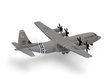 US Air Force Lockheed Martin C-130J-30 Super Hercules (Herpa Wings 1:500)