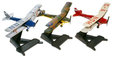 Set of 3 - De Havilland DH82 Tiger Moth (Oxford Aviation 1:72)