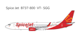 Spice Jet - Boeing 737-800 (Panda Models 1:400)
