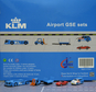 KLM - Airport GSE set 1 (JC Wings 1:200)