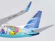 Garuda Indonesia Boeing 737-800/w (NG Models 1:400)