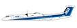 ANA - All Nippon Airways - Bombardier Dash 8-Q400 (JC Wings 1:400)